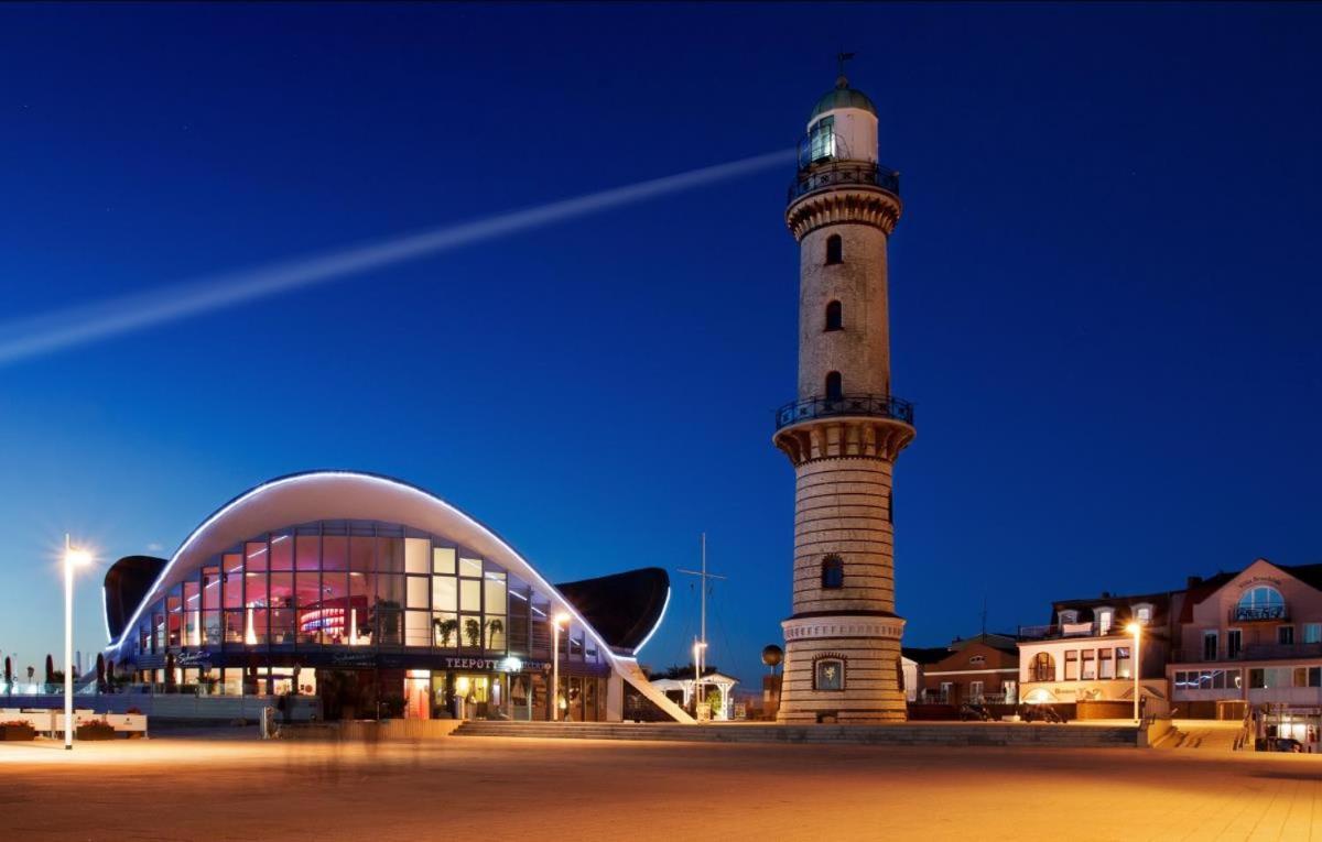 Sonnendeck, Direkt Am Leuchtturm Daire Rostock Dış mekan fotoğraf