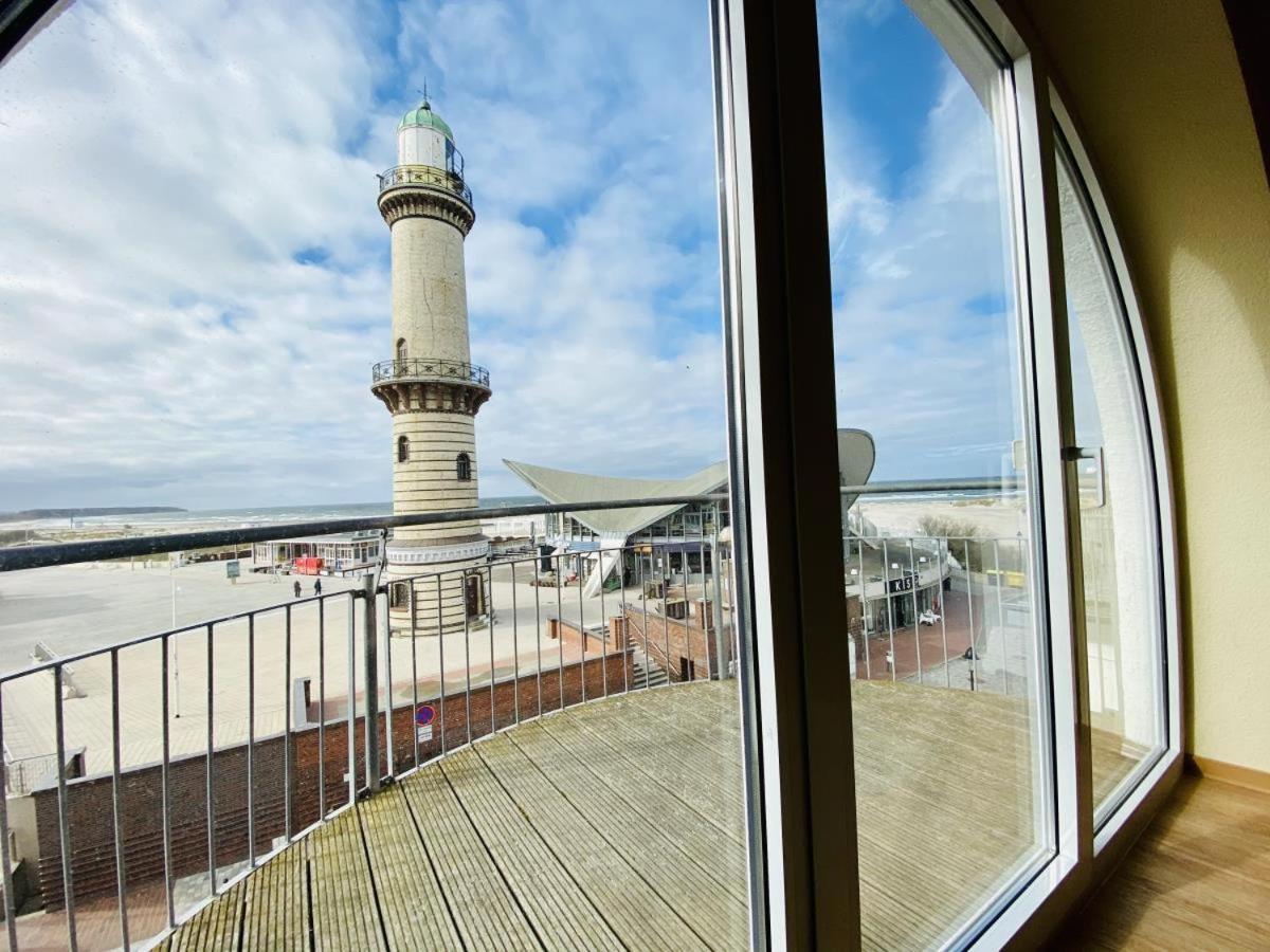 Sonnendeck, Direkt Am Leuchtturm Daire Rostock Dış mekan fotoğraf